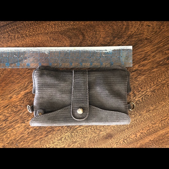 Genuine leather clutch - Picture 6 of 8